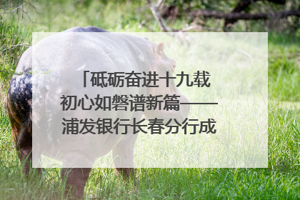 砥砺奋进十九载 初心如磐谱新篇——浦发银行长春分行成立19周年助力吉林省全面振兴纪实