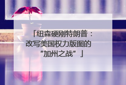 纽森硬刚特朗普：改写美国权力版图的 “加州之战”
