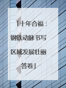十年合福：钢铁动脉书写区域发展壮丽答卷