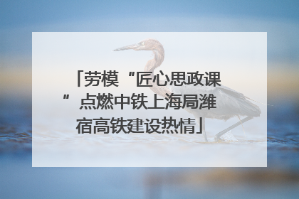 劳模“匠心思政课”点燃中铁上海局潍宿高铁建设热情
