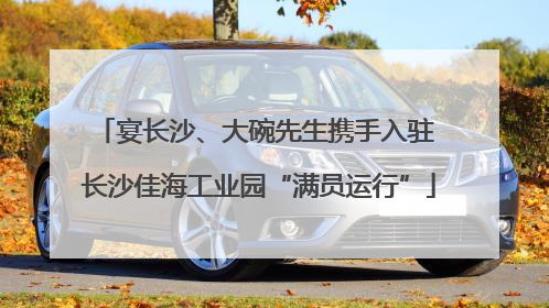 宴长沙、大碗先生携手入驻 长沙佳海工业园“满员运行”