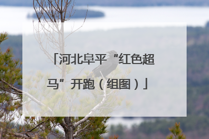 河北阜平“红色超马”开跑（组图）