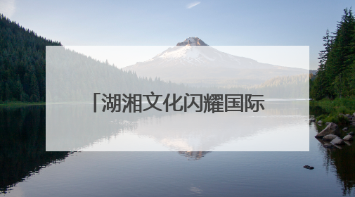 湖湘文化闪耀国际舞台 爱晚亭红色文化交流中心亮相中非经贸博览会