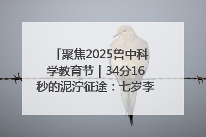 聚焦2025鲁中科学教育节｜34分16秒的泥泞征途：七岁李昀松的“带泥勋章”
