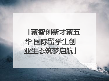 聚智创新才聚五华 国际留学生创业生态筑梦启航