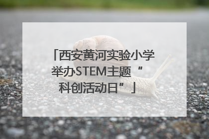 西安黄河实验小学举办STEM主题“科创活动日”
