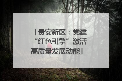 贵安新区：党建“红色引擎”激活高质量发展动能